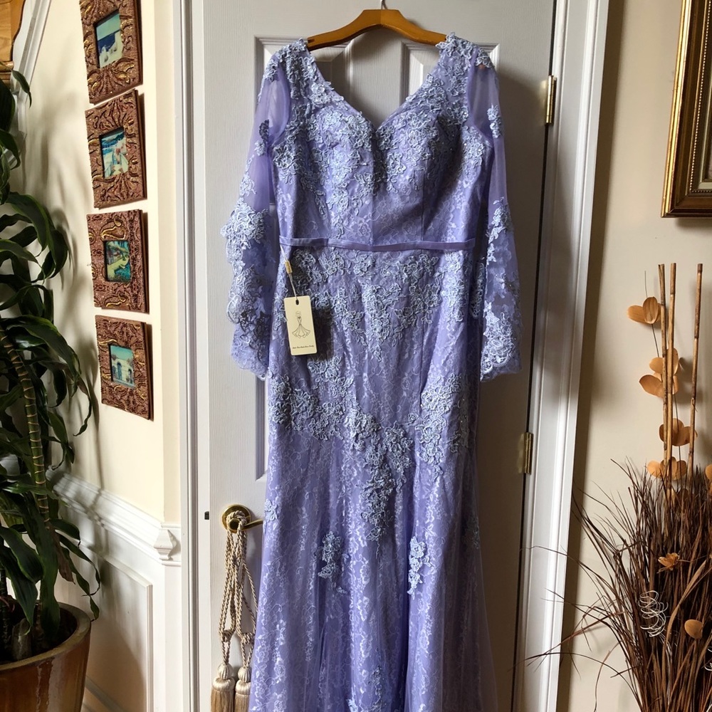 Brand new with tags lavender dress size 12